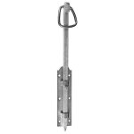 Afbat - verrou de barri�re � boucle zingu� blanc long (mm): 300
