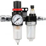 Afc - 2000 r�gulateur de pression de filtre � air 1 / 4 pouce combo filtre s�parateur eau s�paration ...