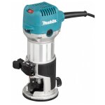 Makita ? d�fonceuse � vitesse variable 710w �6 / 8mm ? vitesse 10 000 - 34 000 tr / min ? pour bois dur ...