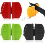 Aff�teur de couteau de cuisine portable 4pcs, mini - outil d'aff�tage de couteaux de poche �pais et fin ...