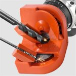 Affteur de forets polyvalent, meulage diamant rsistant  l'usure pour lectriques percussion,