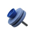 Aff�teur de lame de tondeuse � gazon, meule d'aff�tage d'outils de jardin, aff�teur de remplacement d'outils ...