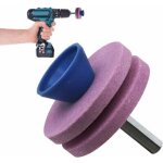 Affuteur lame tondeuse gazon, meule daffutage pour outils de jardin, aiguiseur remplacements de l'outil ...