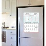 Agendas frigo grand tableau magn�tique agenda mensuel hebdomadaire xxl
