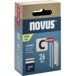 Agrafe  dos troit c type 4 largeur 6 mm longueur du poteau 26 mm largeur de fil 1, 1 mm