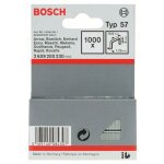 Agrafes à fil plat type 57, 10, 6 x 1, 25 x 8 mm bosch 2609200230 Agrafes à fil plat type 57, 10, 6 x 1, 25 x 8 mm bosch 2609200230