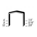 Agrafe stcr - h. 6 mm - bostitich - bo�te de 5000 - stcr501906z