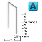 Agrafes typ a a 5000 stcknr. 53 / 14 st novus