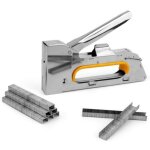 Agrafeuse cloueuse manuel, agrapheuse bricolage avec 2400 verges de clous, agrafeuses manuelles pour ...