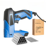 Agrafeuse �lectrique 2 en 1 avec cloueuse � pointes et 2000 attaches et clous, outil d'agrafage pour ...