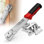 Agrafeuse � marteau, 1 x agrafeuse � percussion - agrafeuse manuelle pistolet agrafeuse pour agrafes ...