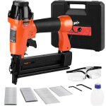 Valuemax - agrafeuse pneumatique, 2 en 1 cloueur et agrafeuse, 18ga, cloueur pneumatique avec 200 agrafes ...