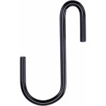Ahlsen lot de 10 petits crochets en s ? revtement noir, suspendus sur des tagres robustes, un garage, ...