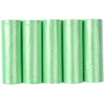 Ahlsen lot de 100 sacs poubelle bio r�sistants aux d�chirures pour cuisines et aliments compostables ...