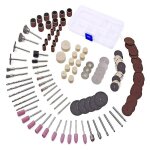 141 pices accessoires pour outils rotatifs, accessoires universels de coupe / polissage / perage / ...