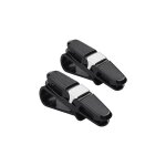 2pcs porte - lunettes de soleil pour pare - soleil de voiture, monture de lunettes avec clip de carte ... 2pcs porte - lunettes de soleil pour pare - soleil de voiture, monture de lunettes avec clip de carte ...