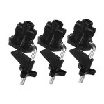 Lot de 3 pinces de fixation pour lampe de table - support de lampe de bureau et tau universel - base ...
