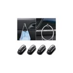 4 pice mini crochets voiture, crochets adhsif de voiture pour dashboard, multifonctions crochet de ...