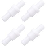 4pcs clapet anti - retour  sens unique air eau gaz 10mm clapet anti - retour en plastique remplacement ...