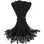 Lot de 50 tendeurs lastiques avec crochets, tendeurs en caoutchouc avec crochets pour bche de piscine ...