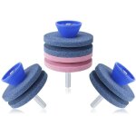 Broyeur 3 pièces pour couteaux de tondeuse à gazon, affûteur de tondeuse à gazon, meule d'affûtage pour ... Broyeur 3 pièces pour couteaux de tondeuse à gazon, affûteur de tondeuse à gazon, meule d'affûtage pour ...
