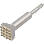 Ahlsen - burin sds, burin en bton, foret beton, embouts de burin cannels en acier, 16 dents et tige ...