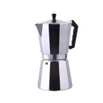 Ahlsen - cafetière italienne en aluminium expresso - couvert transparent (14 tasses 700 ml) Ahlsen - cafetière italienne en aluminium expresso - couvert transparent (14 tasses 700 ml)