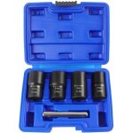 Ahlsen - coffret de douilles extracteurs de vis jeu de 5 douilles torsades pour retirer les crous de ...