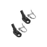 Coupleur d'attelage pour remorque de vlo coud pour la plupart des remorques de vlo, 2 coupleur d'attache ...