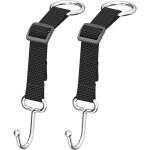 Crochets d'appui - tte de voiture, crochets de sige, mtal, durable, longueur rglable, multifonctionnel, ...