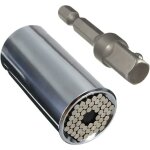 Ahlsen - douille universelle, (7mm - 19mm) outil de rparation  cliquet universel avec adaptateur de ...