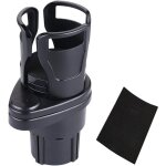 Extension de porte - gobelet de voiture, porte - gobelets multifonctionnel 2 en 1, support double pour ...