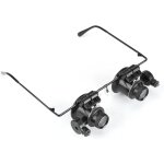 Ahlsen eye loupe, eye lunettes loupe avec �clairage led professionnel eye lunettes de r�paration pour ...