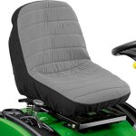 Housse de sige de tracteur tondeuse  gazon universelle housse de rangement rembourre pour coussin ...