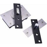 Type plus lourd 360degree porte d'axe de porte pivot rotation charnires porte en aluminium - ahlsen