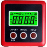 Ahlsen outil de recherche d'angle magn�tique pour scie � table magn�tique - inclinom�tre num�rique - ...