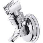 Ahlsen support de pomme de douche r�glable amovible support mural de douche ventouse support de t�te ...