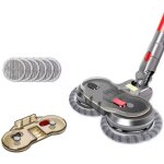 Ahlsen tte de vadrouille lectrique pour aspirateur v10 v11 v7 v8, balai dyson brush, accessoire de ...