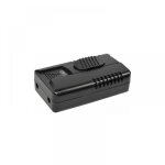 Variateur  pied a curseur 150w 230v noir compatible led [classe nergtique a] - ahlsen