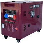 Ai power - groupe lectrogne a - ipower 9 kva diesel apd11000q silencieux 230&400v