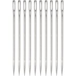 Aiguilles � coudre � gros chas - pour la couture � la main du cuir, la broderie, les tapis, etc. - 10 ...