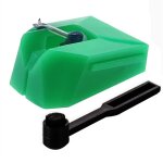 Aiguille de remplacement pour tourne - disque stylet at - vmn95e, platine vinyle elliptique at - lp120x ...