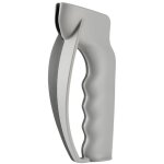 Aiguiseur de couteaux, aff�ter les couteaux, manche synth�tique robuste, gris