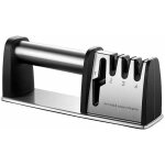 Aiguiseur couteaux professionnel, 4 en 1 affuteur couteau avec revtement en diamant et base antidrapante ...