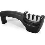 Aiguiseur manuel de couteau et lame, 3 niveaux pour polir, affter et rparer les couteaux de cuisine, ...