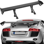 Aileron deaile de style gt, 1100 mm, becquets arriere universels, avec pont unique, materiau aluminium ...