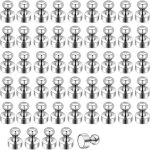 Aimants puissant 50pcs, mini aimants en n�odyme extra puissants pour frigo, 12 x 16 mm avec bo�te de ...