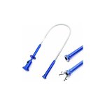 Aimant ramasser, outil flexible grabber reacher magnétique longue ressort grip 4 griffe avec lumière ... Aimant ramasser, outil flexible grabber reacher magnétique longue ressort grip 4 griffe avec lumière ...