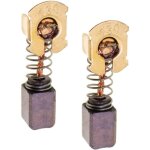 Aiperq lot de 2 balais de charbon cb - 430 de rechange pour meuleuse d'angle makita 18 v lxt dga452 dga452z ...