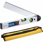 Aiperq - 400 mm / 16 pouces 0 225 � goniom�tre num�rique r�gle d'angle horizontal num�rique r�tro�clairage ...